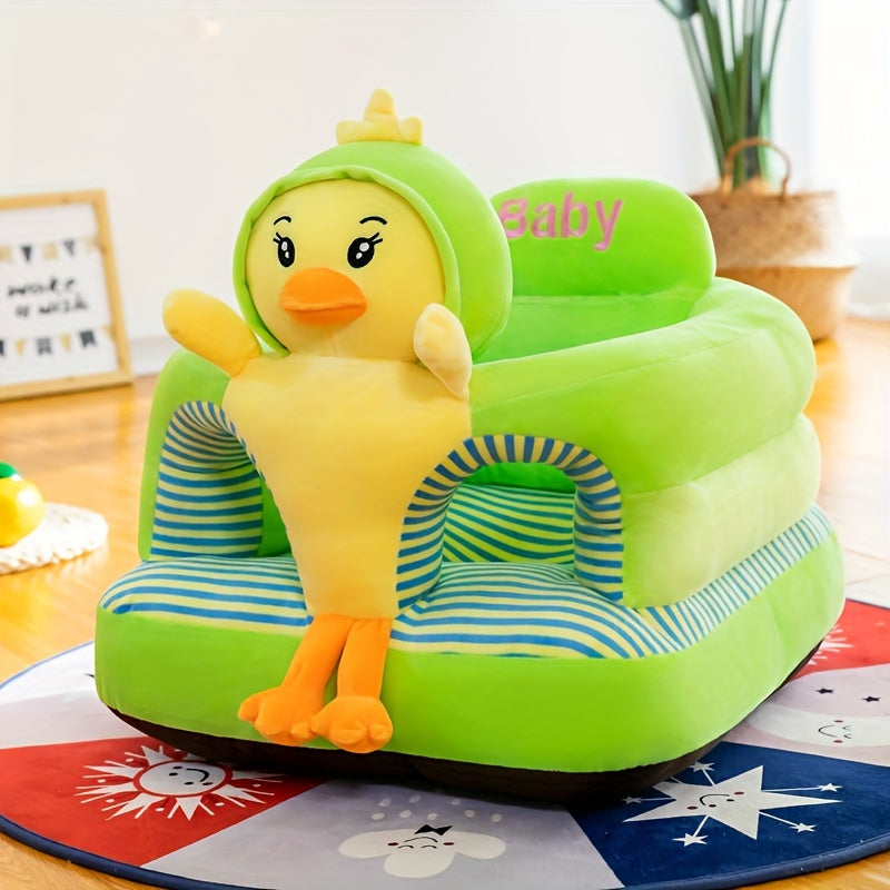 Baby Cartoon Sofa Chair – Thickened Support for Learning to Sit