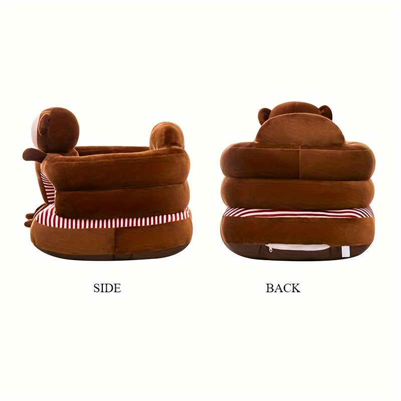 Baby Cartoon Sofa Chair – Thickened Support for Learning to Sit