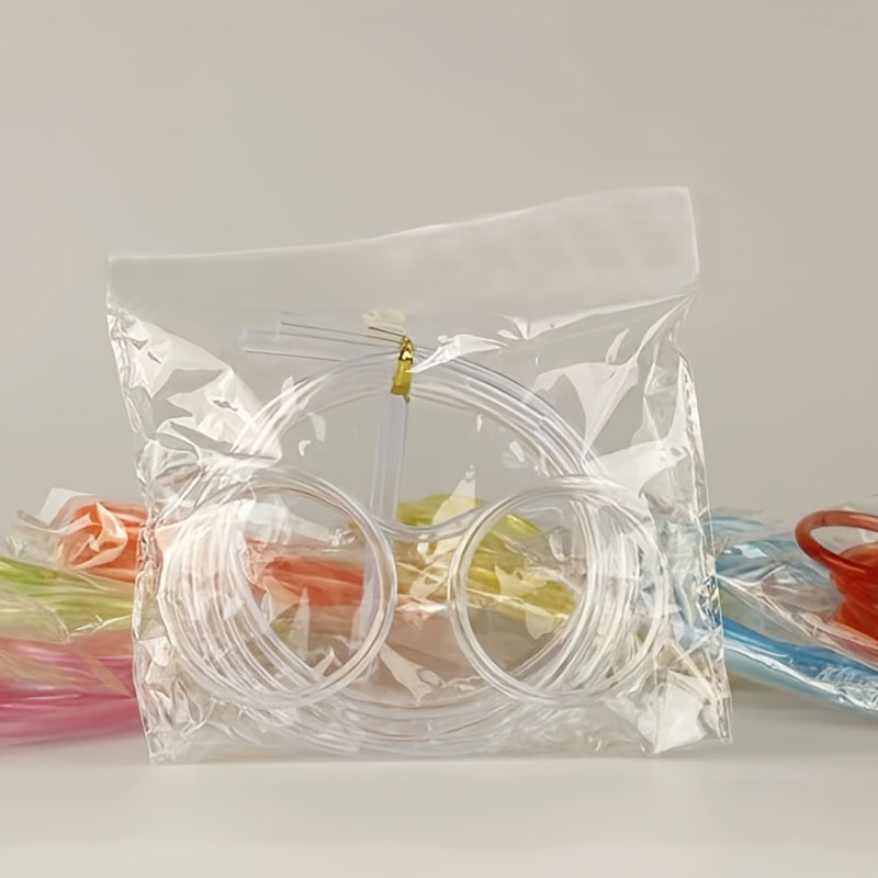 1pc Crazy Straw Glasses – Fun Party Favor & Gift Bag Stuffer for Birthdays