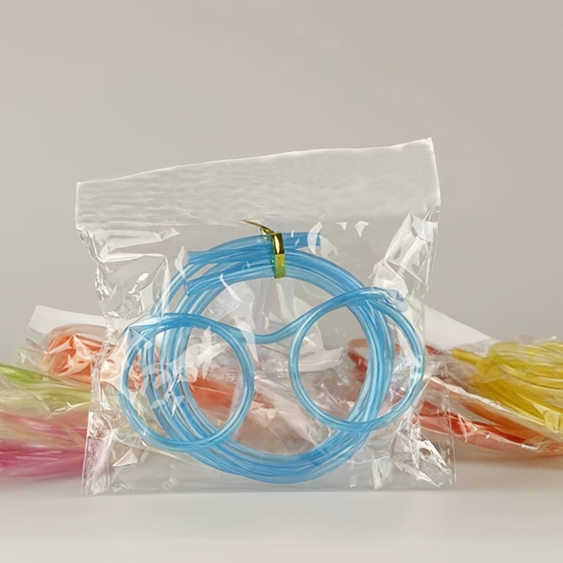 1pc Crazy Straw Glasses – Fun Party Favor & Gift Bag Stuffer for Birthdays