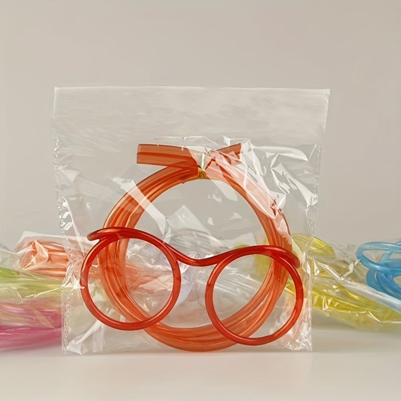 1pc Crazy Straw Glasses – Fun Party Favor & Gift Bag Stuffer for Birthdays