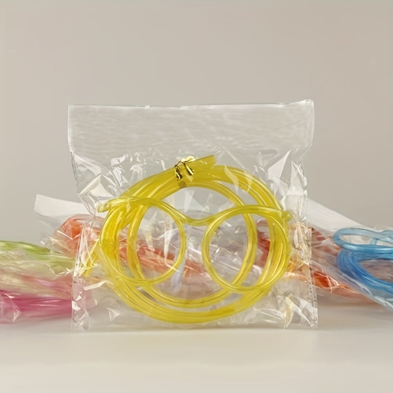 1pc Crazy Straw Glasses – Fun Party Favor & Gift Bag Stuffer for Birthdays