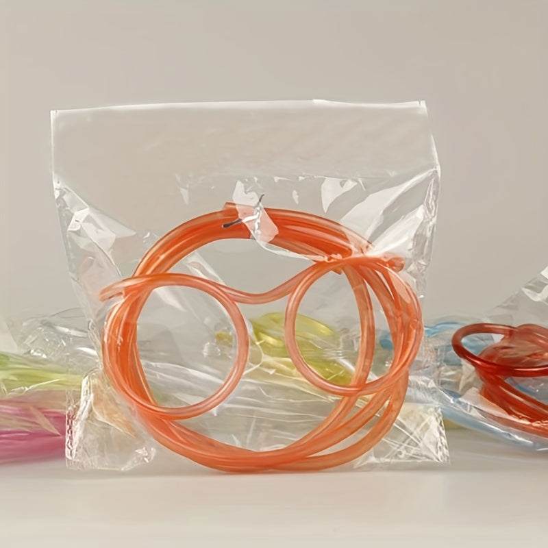 1pc Crazy Straw Glasses – Fun Party Favor & Gift Bag Stuffer for Birthdays