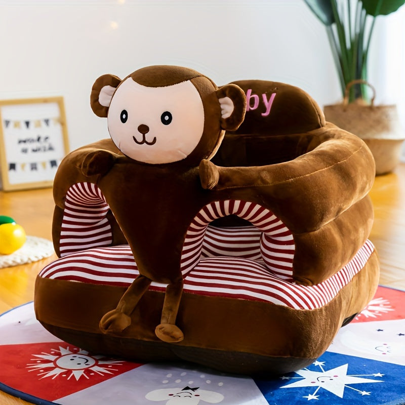 Baby Cartoon Sofa Chair – Thickened Support for Learning to Sit