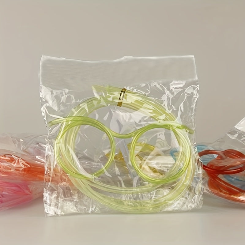 1pc Crazy Straw Glasses – Fun Party Favor & Gift Bag Stuffer for Birthdays