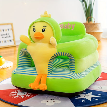 Baby Cartoon Sofa Chair – Thickened Support for Learning to Sit