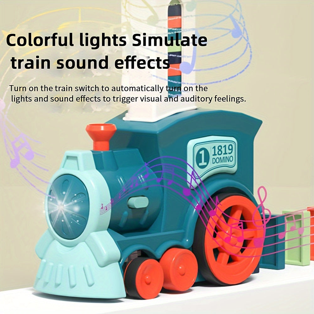 🚂 Domino Train Set – Fun & Educational Building Blocks for Kids