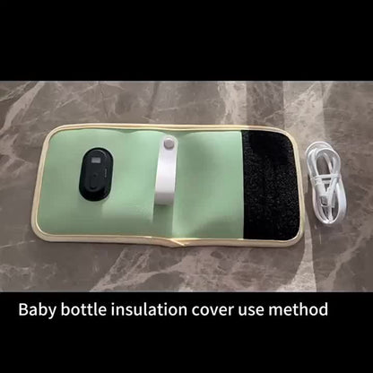USB Bottle Warmer & Sterilizer with Digital Display and 5-Speed Temperature Control