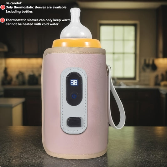 USB Bottle Warmer & Sterilizer with Digital Display and 5-Speed Temperature Control