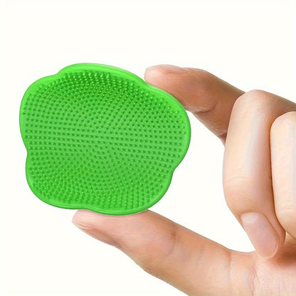 2pcs Baby Grooming Kit – Soft Silicone Brush & Gentle Comb (0–3Y)