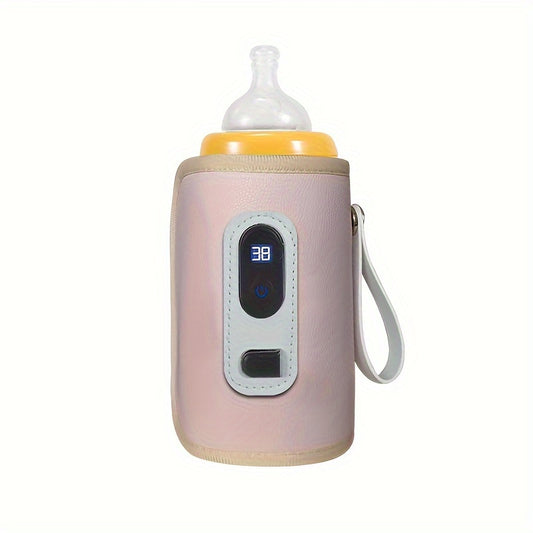 USB Bottle Warmer & Sterilizer with Digital Display and 5-Speed Temperature Control