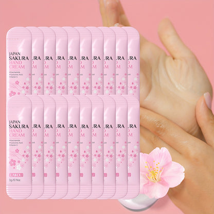 LAIKOU Sakura Hand Cream (20pcs) – Moisturizing & Travel-Friendly Gift Set
