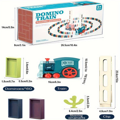 🚂 Domino Train Set – Fun & Educational Building Blocks for Kids