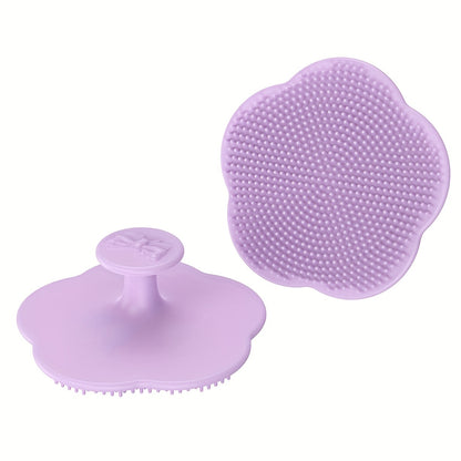 Bath Brush, Cradle Cap Brush, Silicone Massage Brush, Silicone Scrubbers Exfoliator Brush