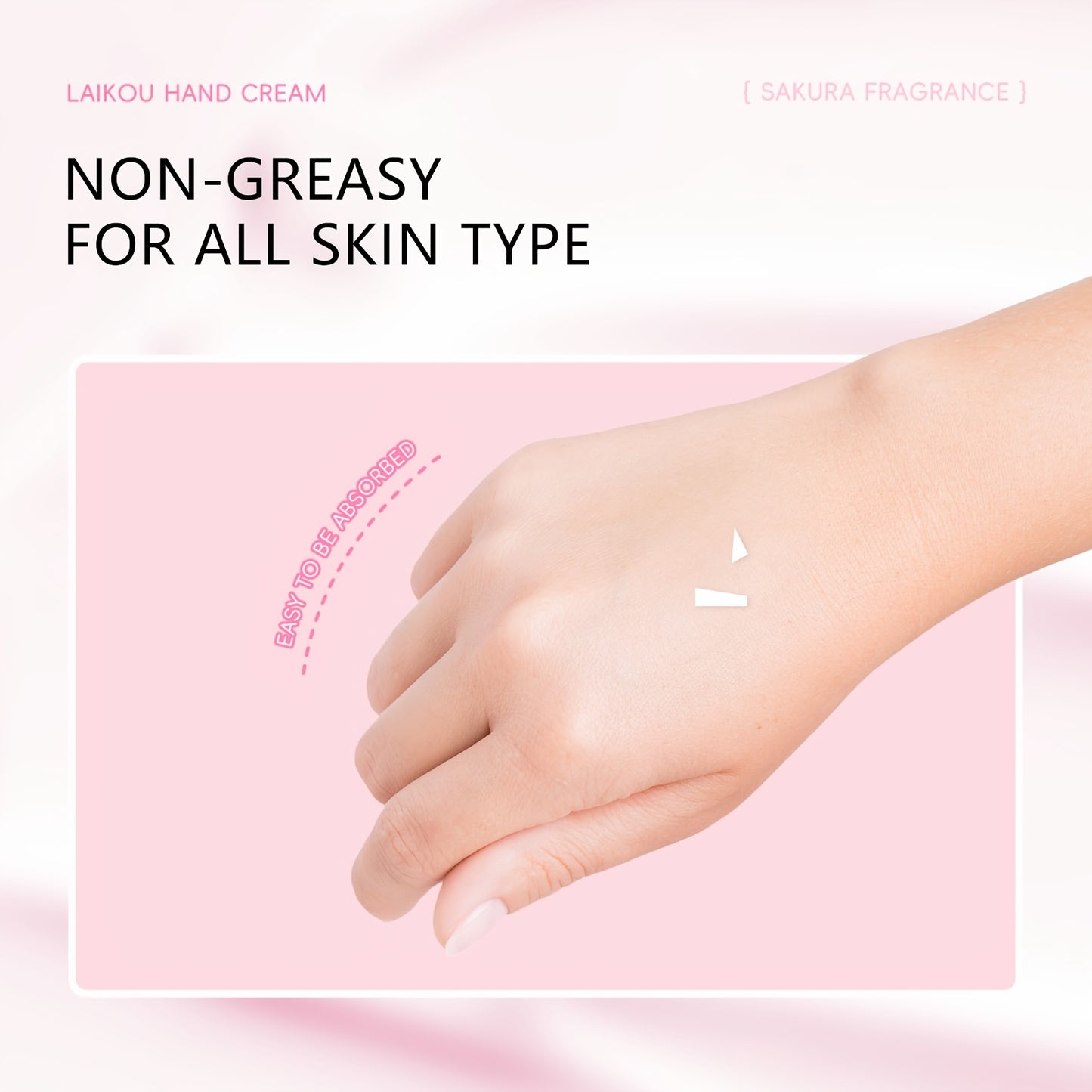 LAIKOU Sakura Hand Cream (20pcs) – Moisturizing & Travel-Friendly Gift Set