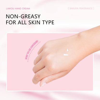 LAIKOU Sakura Hand Cream (20pcs) – Moisturizing & Travel-Friendly Gift Set