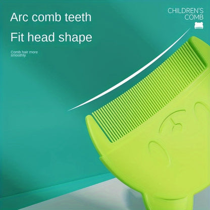 2pcs Baby Grooming Kit – Soft Silicone Brush & Gentle Comb (0–3Y)