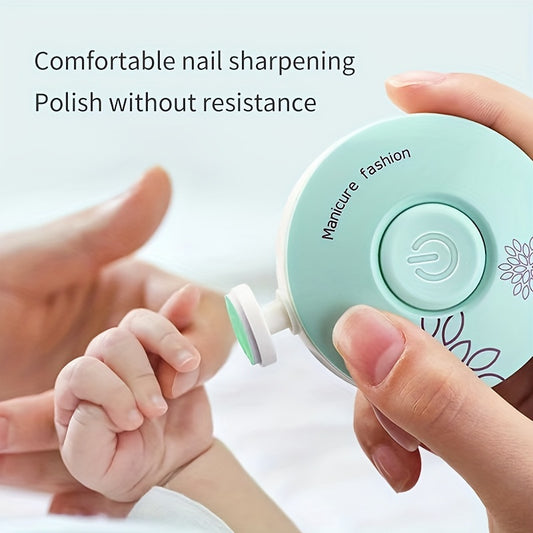 ✨ Baby Nail Set – Trimmer, Polisher & Scissors (3pcs, No Battery)