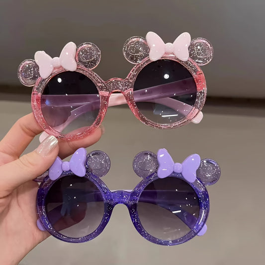 Disney Mickey & Minnie Glasses – Blue Light Blocking with Bow Design