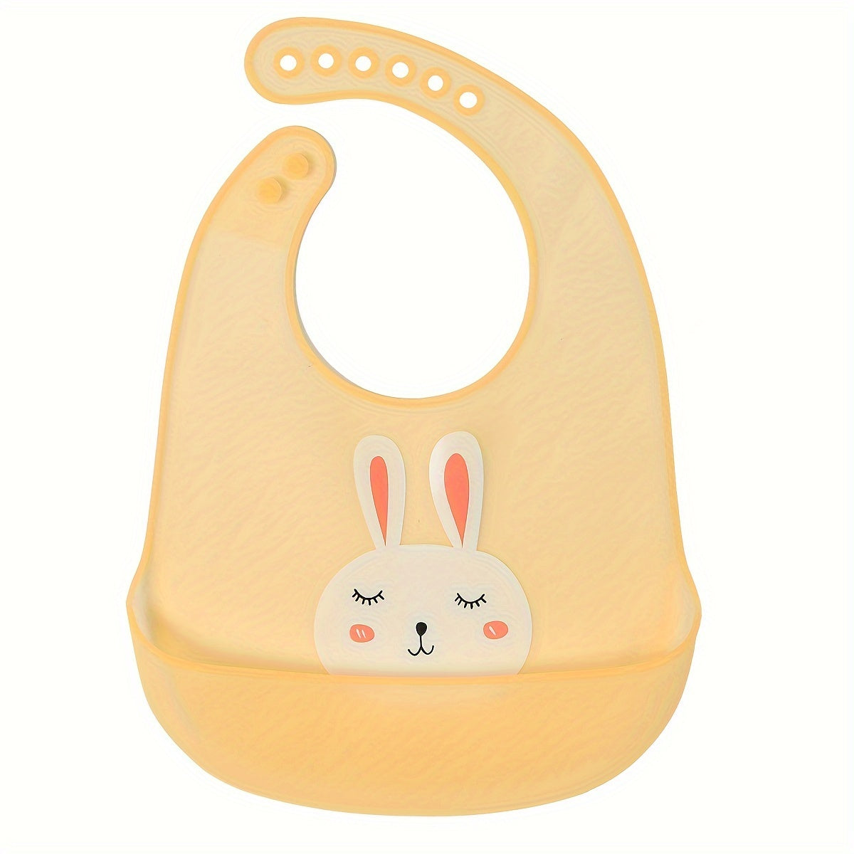 🐼 Cute Panda Silicone Bib – Waterproof, Adjustable, Dishwasher Safe (6M–6Y)
