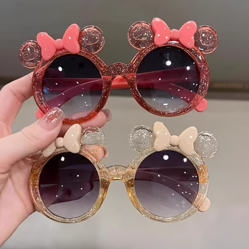 Disney Mickey & Minnie Glasses – Blue Light Blocking with Bow Design