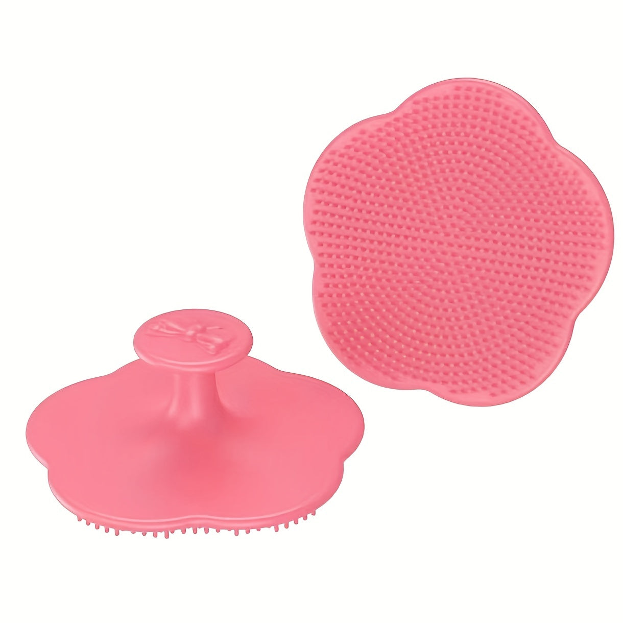 Bath Brush, Cradle Cap Brush, Silicone Massage Brush, Silicone Scrubbers Exfoliator Brush