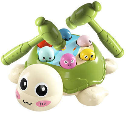 Interactive Turtle Hammer Game – 2-Player Educational Toy for Kids
