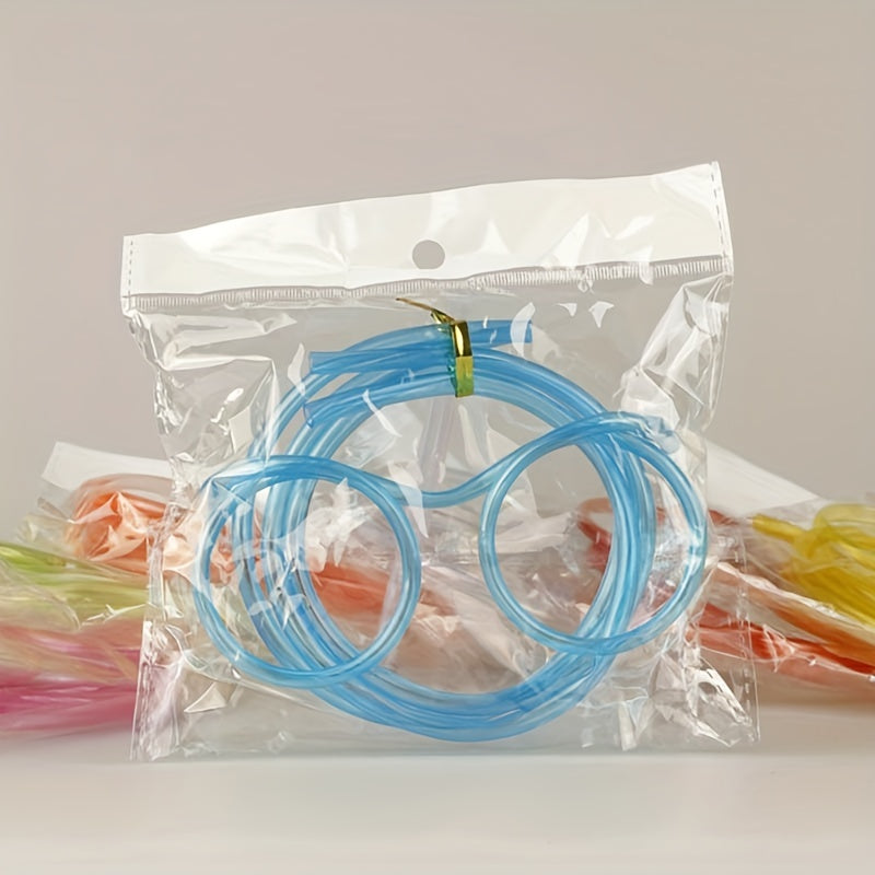 1pc Crazy Straw Glasses – Fun Party Favor & Gift Bag Stuffer for Birthdays