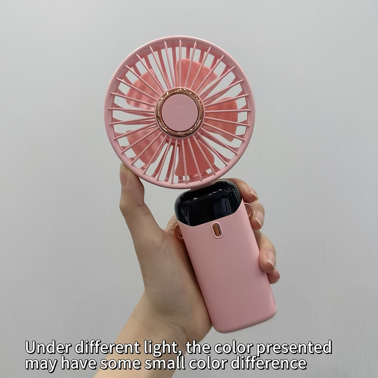 USB Mini Fan – 5 Speeds, LED Display, Compact & Travel-Ready