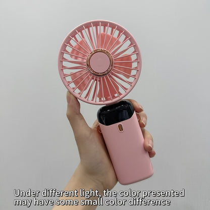 USB Mini Fan – 5 Speeds, LED Display, Compact & Travel-Ready