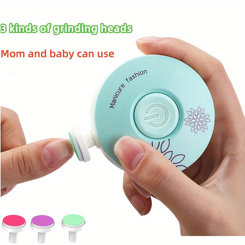 ✨ Baby Nail Set – Trimmer, Polisher & Scissors (3pcs, No Battery)