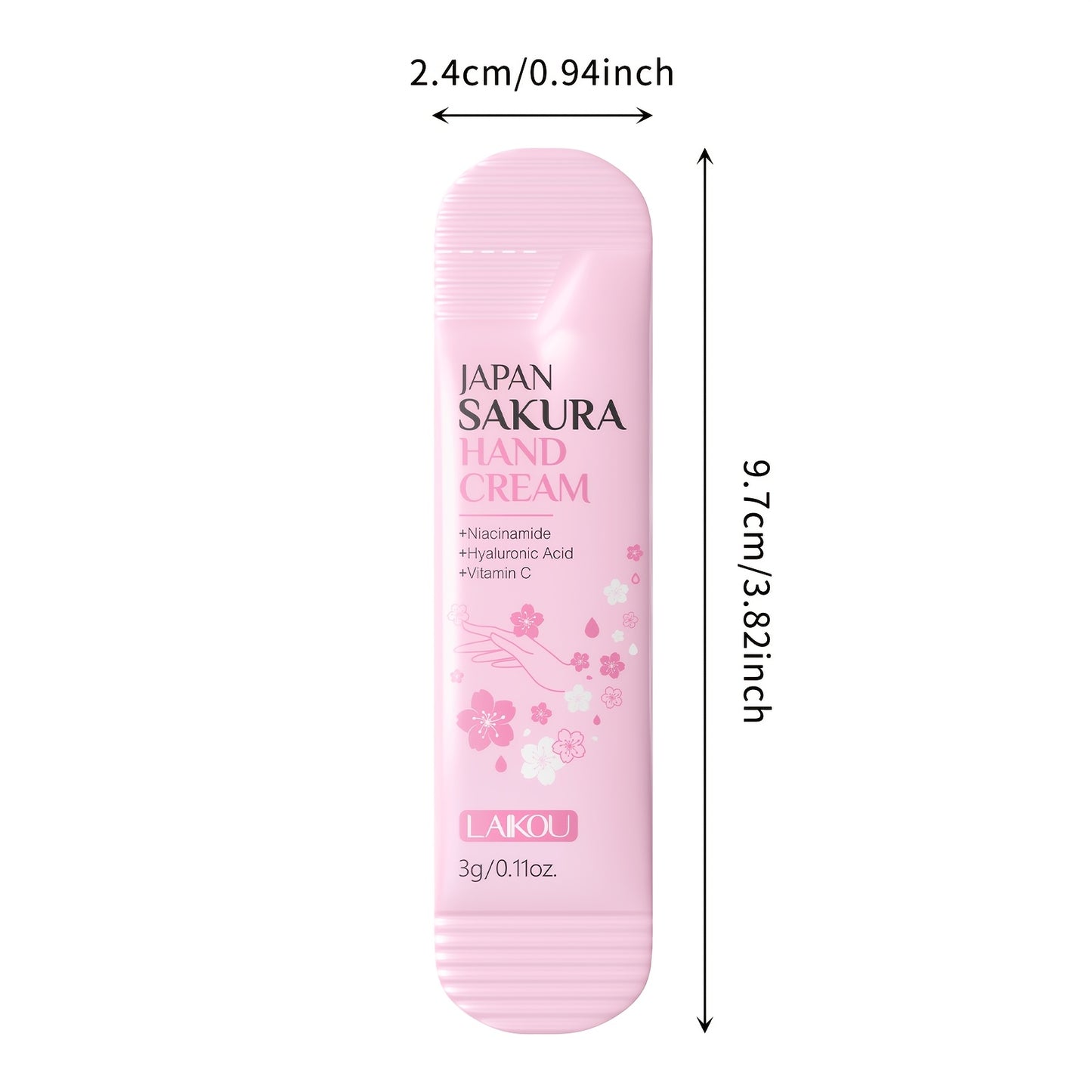 LAIKOU Sakura Hand Cream (20pcs) – Moisturizing & Travel-Friendly Gift Set