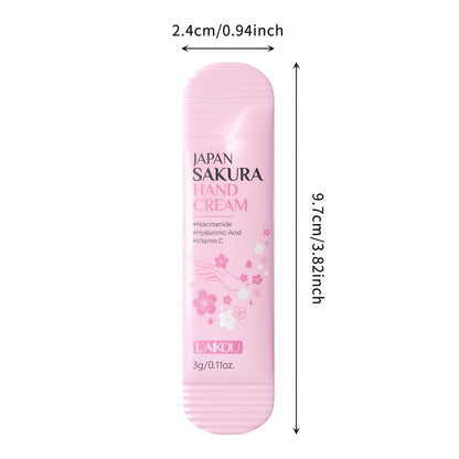 LAIKOU Sakura Hand Cream (20pcs) – Moisturizing & Travel-Friendly Gift Set