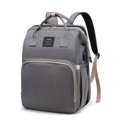 Portable Maternity Backpack – Travel Crib & Diaper Bag in One