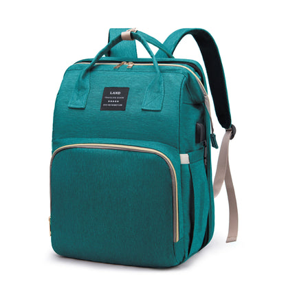 Portable Maternity Backpack – Travel Crib & Diaper Bag in One