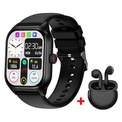 LEMFO LT10 – 2024 Smartwatch with Call, Music & Fitness Features