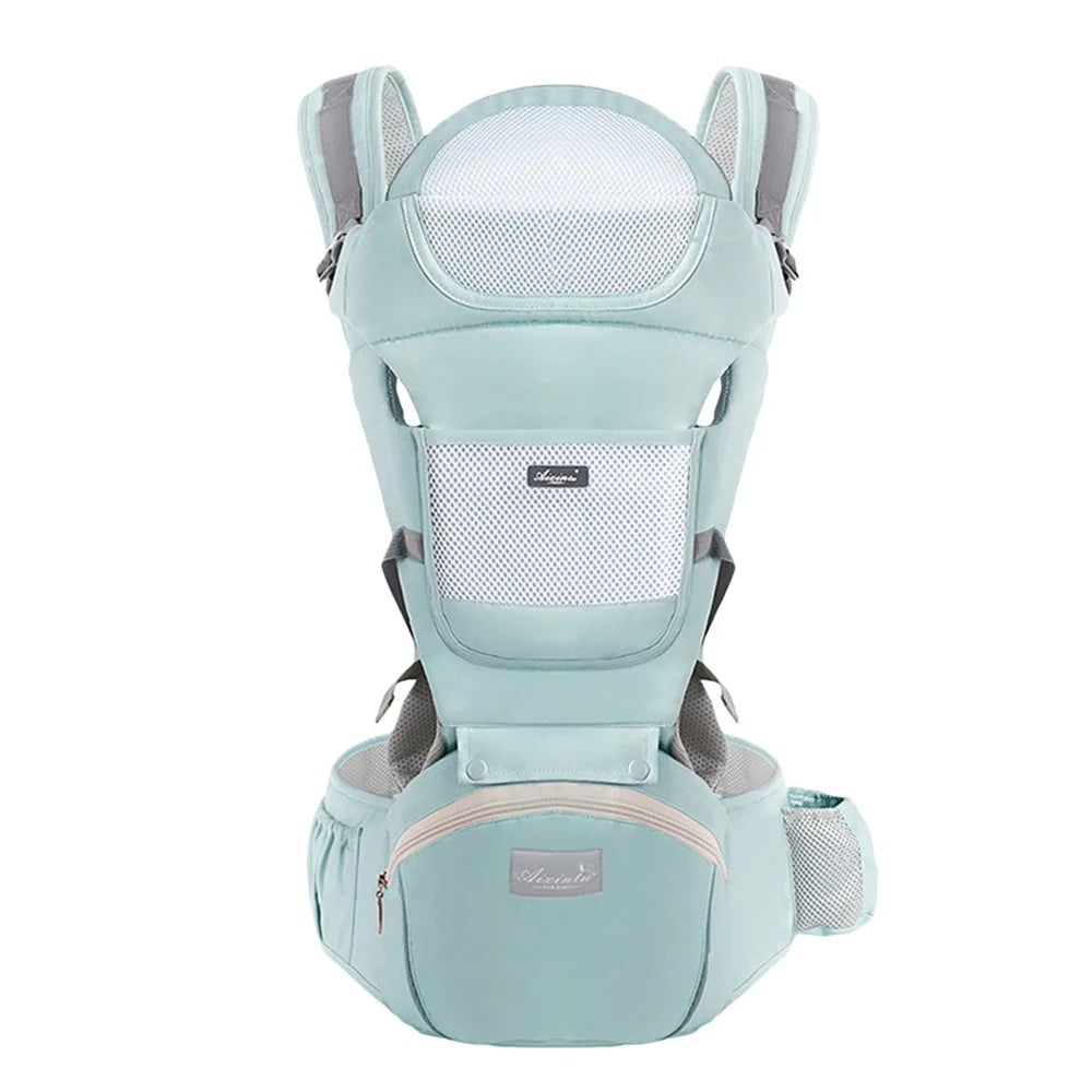 Ergonomic Baby Carrier with Waist Stool – Multi-Use for Newborn to Toddler