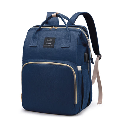Portable Maternity Backpack – Travel Crib & Diaper Bag in One