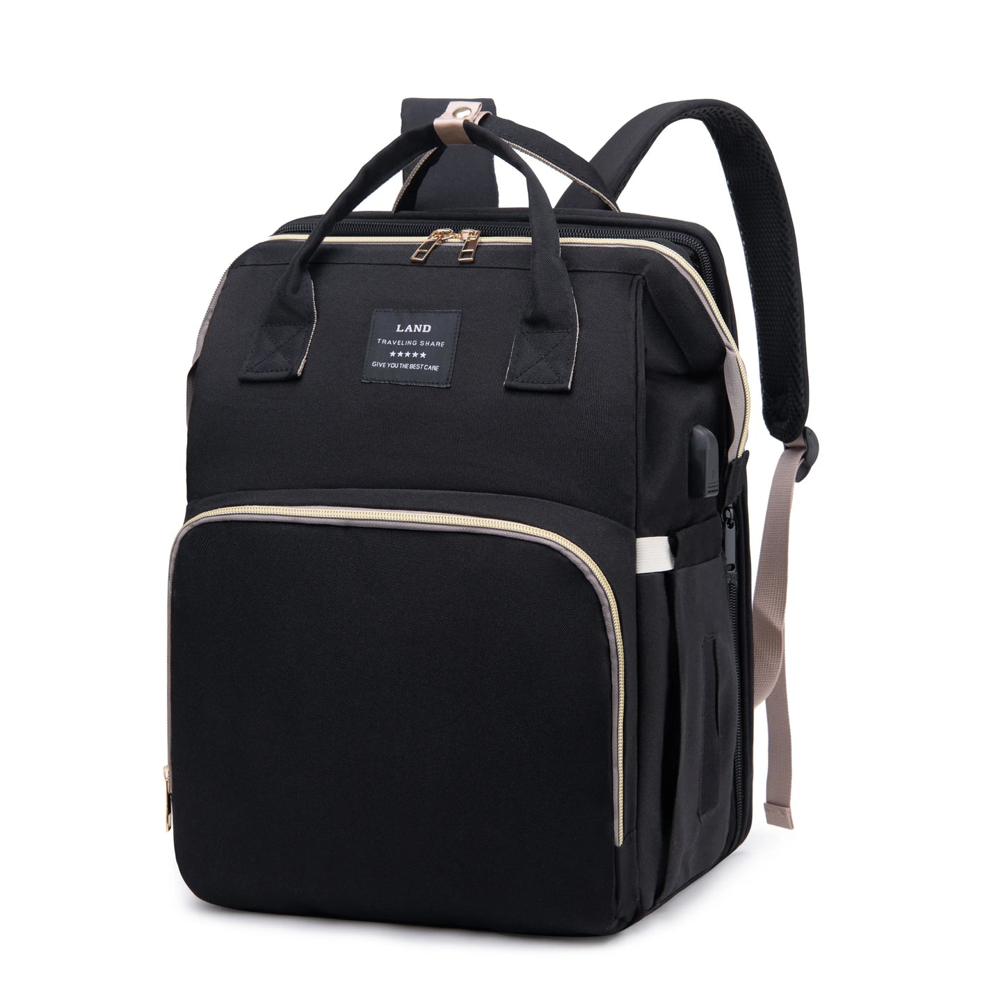 Portable Maternity Backpack – Travel Crib & Diaper Bag in One
