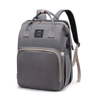 Portable Maternity Backpack – Travel Crib & Diaper Bag in One