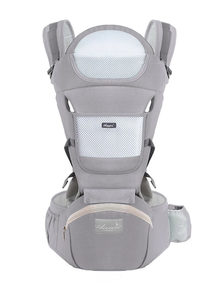 Ergonomic Baby Carrier with Waist Stool – Multi-Use for Newborn to Toddler
