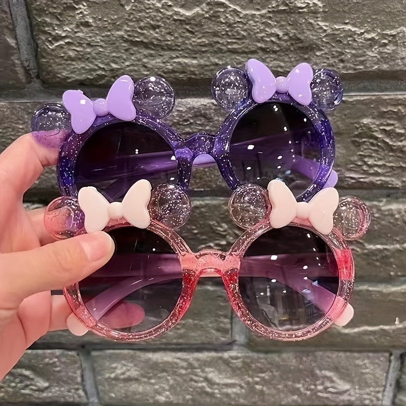 Disney Mickey & Minnie Glasses – Blue Light Blocking with Bow Design
