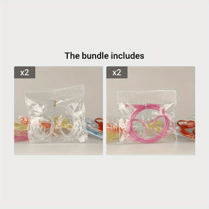 1pc Crazy Straw Glasses – Fun Party Favor & Gift Bag Stuffer for Birthdays