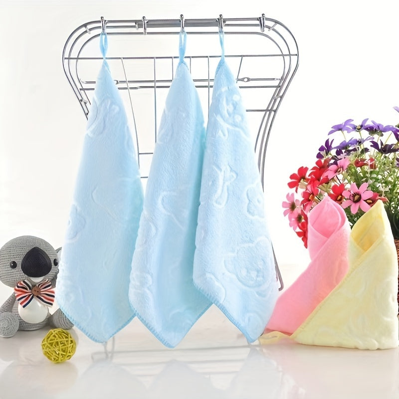 4pcs Colorful Microfiber Towels – Soft, Absorbent & Multi-Purpose