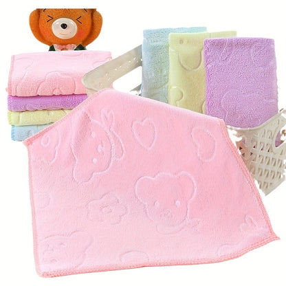 4pcs Colorful Microfiber Towels – Soft, Absorbent & Multi-Purpose