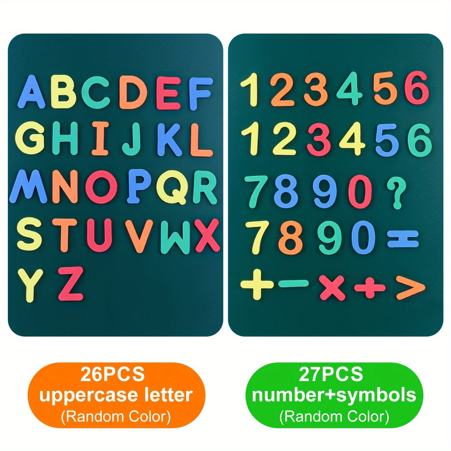 Moodon Magnetic Letters & Numbers – Fun Educational Fridge Toys