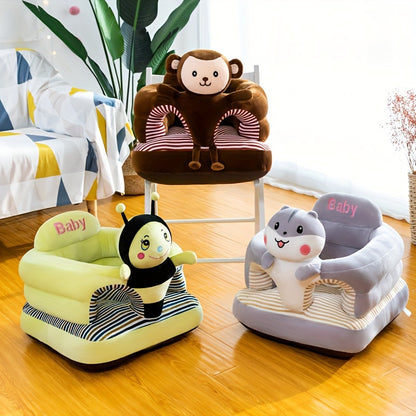 Baby Cartoon Sofa Chair – Thickened Support for Learning to Sit