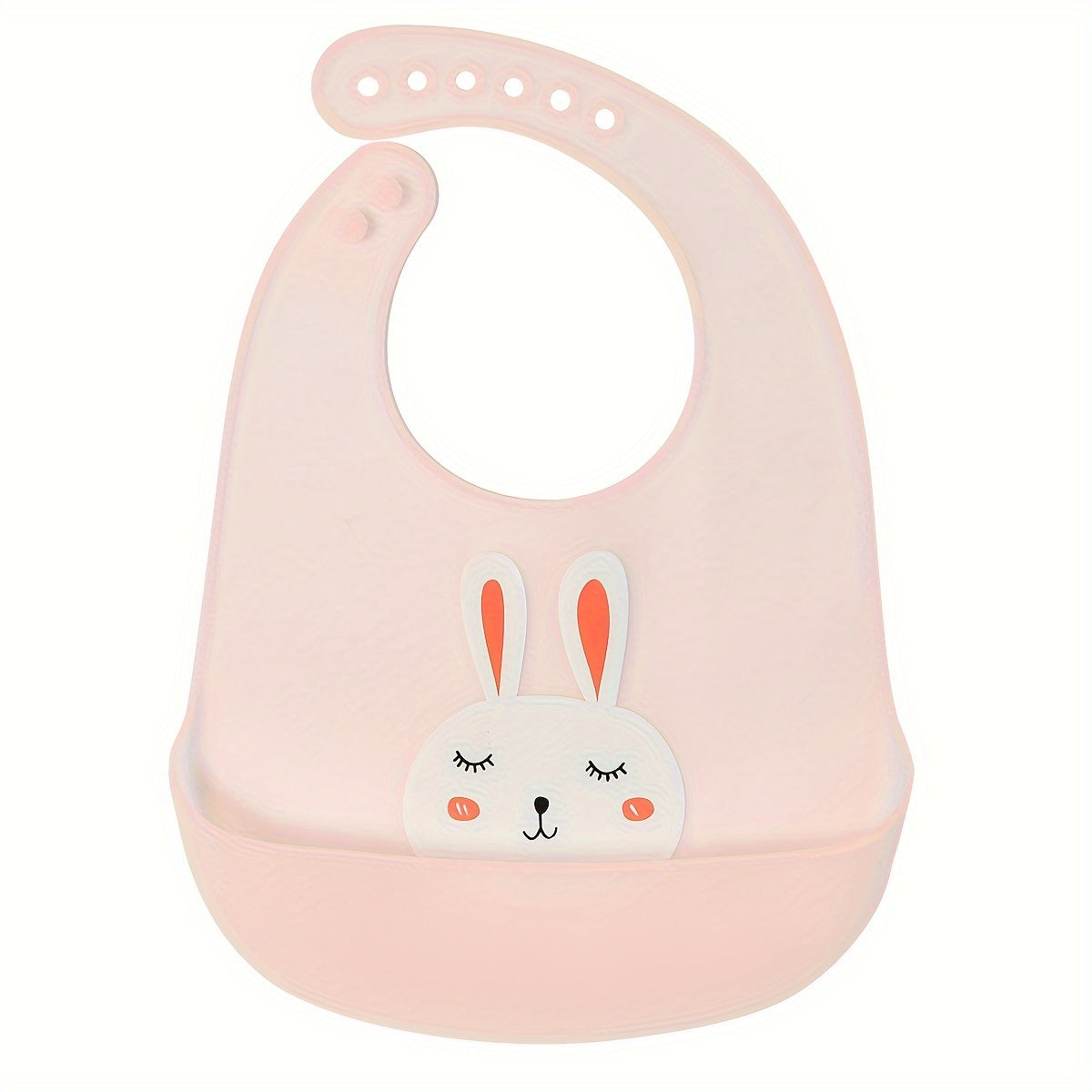 🐼 Cute Panda Silicone Bib – Waterproof, Adjustable, Dishwasher Safe (6M–6Y)